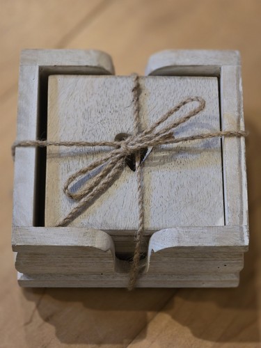 Set square heart - 6, handmade