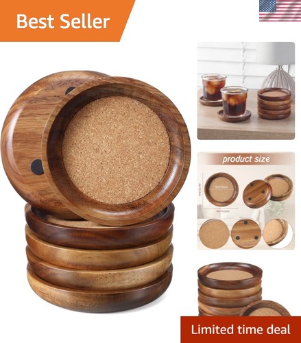 Pcs acacia wood cork - 6,