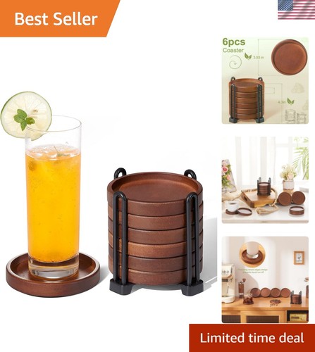 Set wooden coasters - coasters, with