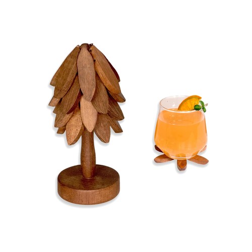 Yuoyar wooden tree shaped - yuoyar, tree-shaped
